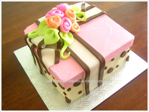 birthday flower cakes