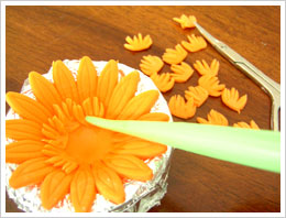 gum paste gerberas