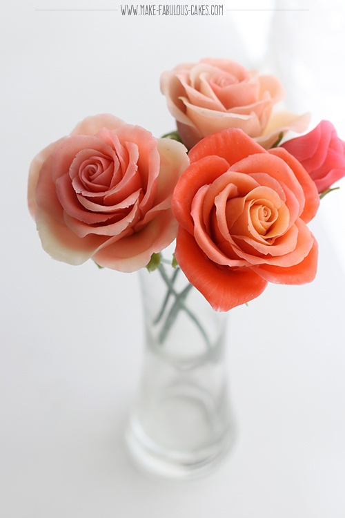 Bean Paste Flowers