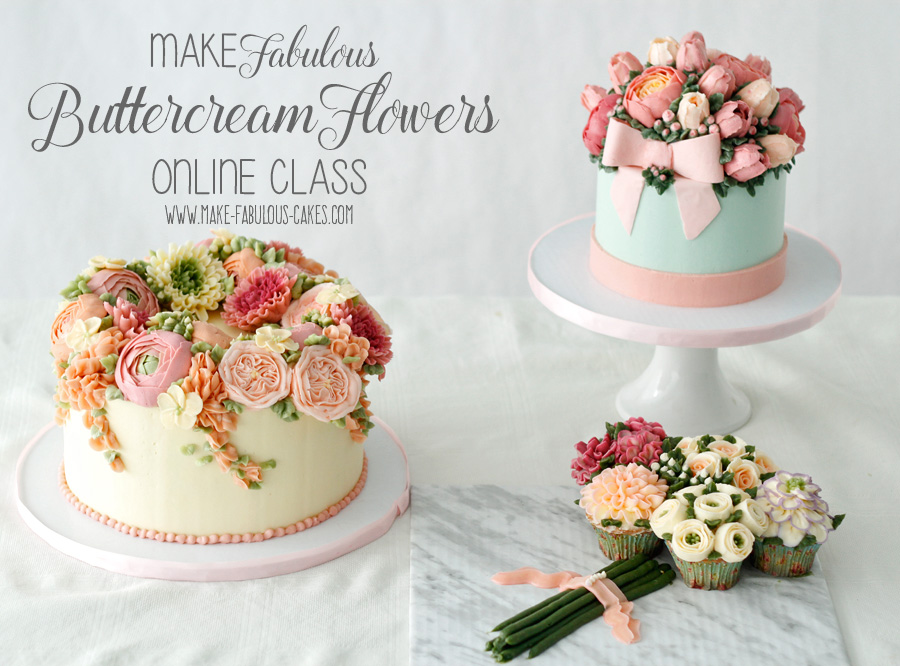 Make A Flower Birthday Cake