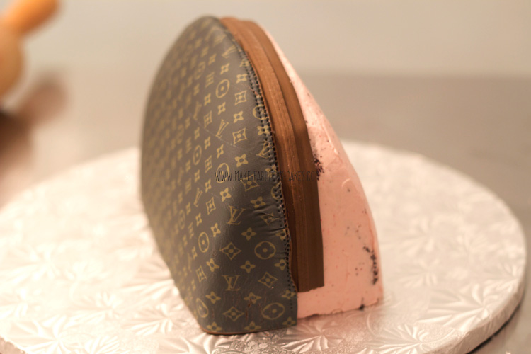 Louis Vuitton Designer Handbag Cake (How to Make)