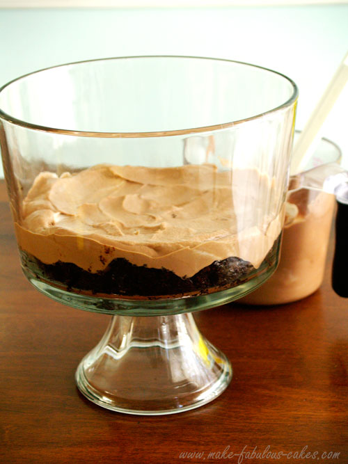 layer 2 - Nutella mousse