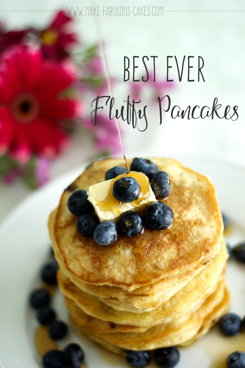fluffy pancakes recipe