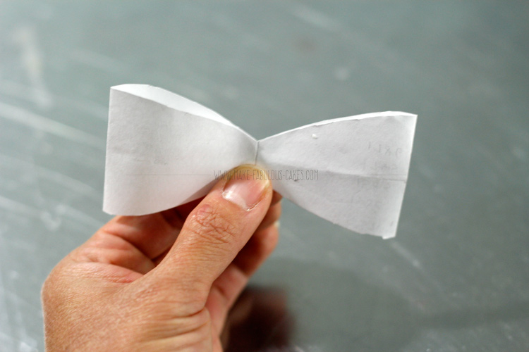 wafer paper bow tutorial
