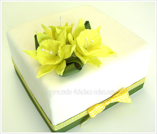 daffodil cake