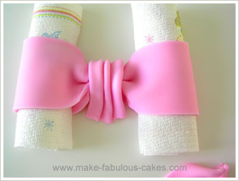 how to make fondant bow