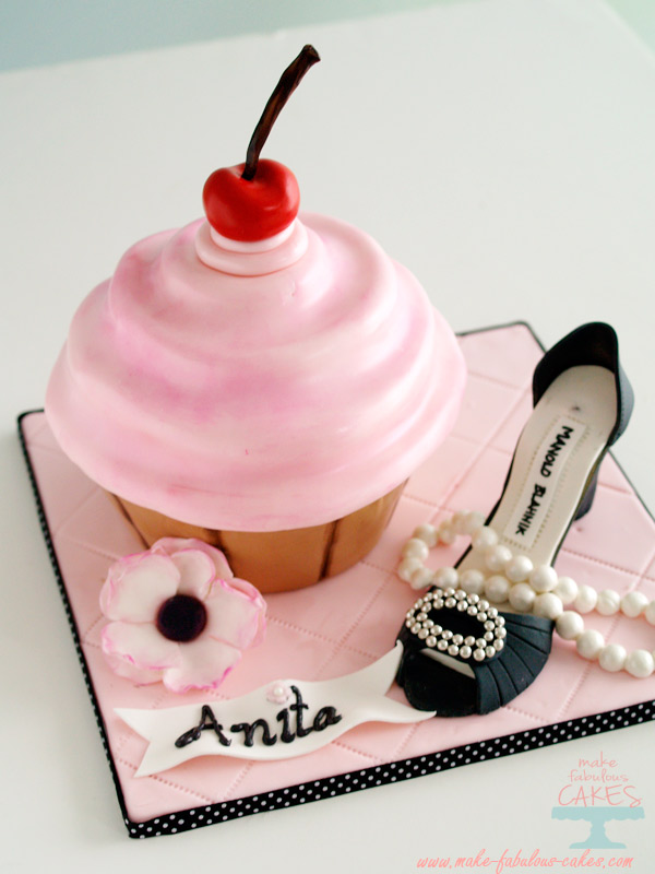 How To Make A Designer Handbag Cake And Fashion House Cupcakes