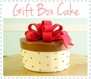 gift box cake