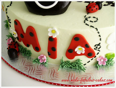 Miraculous Ladybug Kids Girl Birthday Fondant Cake