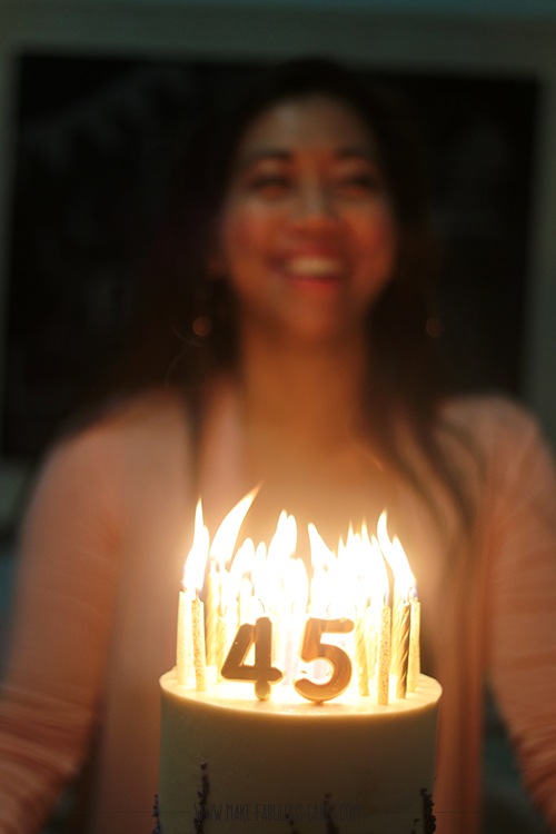 45 birthday candles