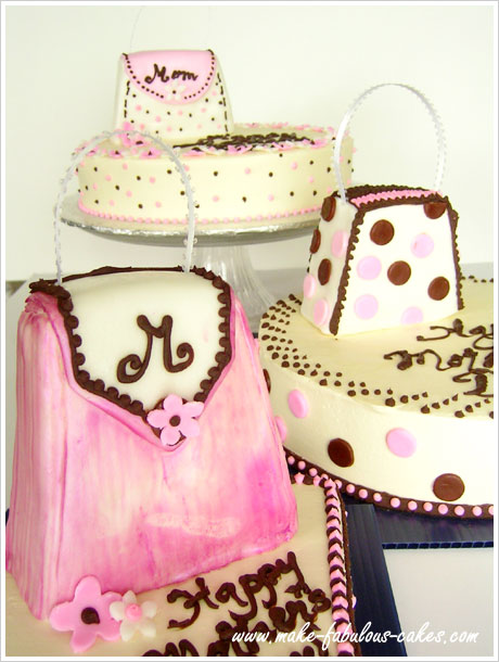 purse cake | Purse cake, Handbag cakes, Coach purse cakes