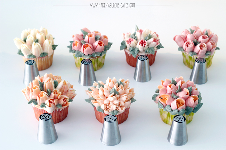 Flower Pastry Cake Icing Piping Nozzles | Nozzle Cream Cake Tulips - 31pcs  Icing - Aliexpress