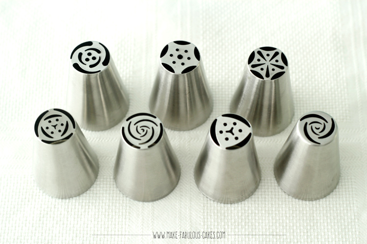 Flower Russian Icing Piping Tip Set Nozzles Cake Decorating Tools – Simply  Novelty