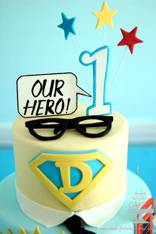 Coolest Superman Cake