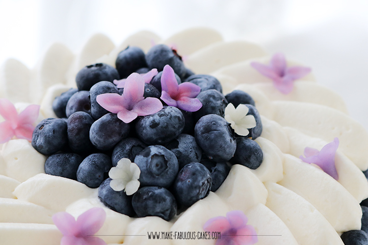 blueberries and bean paste lilacs and blossoms