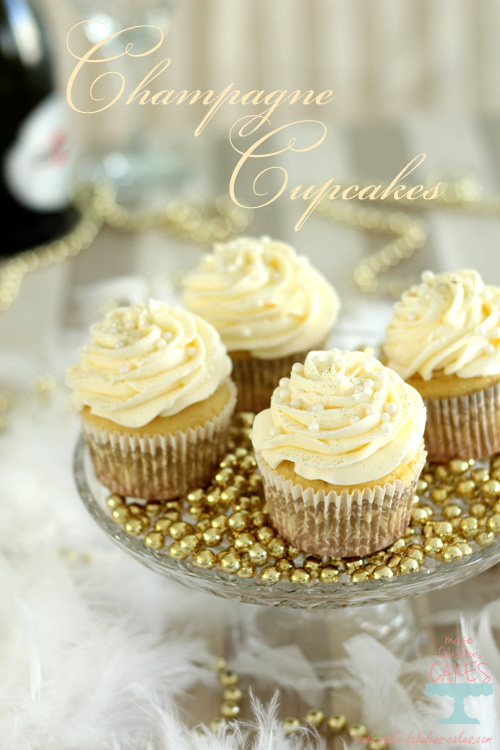 Champagne Cupcakes