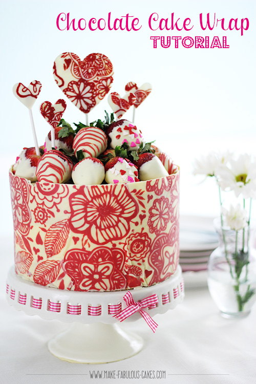 Chocolate Cake Wrap Tutorial