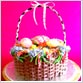 Easter basket cake