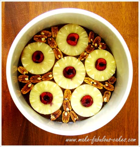 Pineapple Upside Down Cake pan