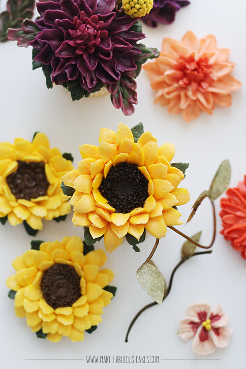 Buttercream Sunflowers