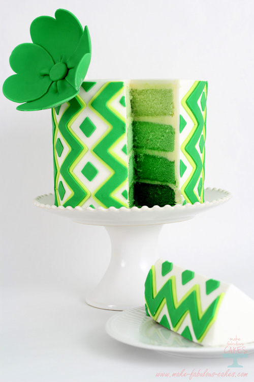 St. Patrick's Day Cake