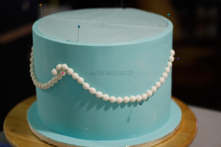 gum paste pearl garland