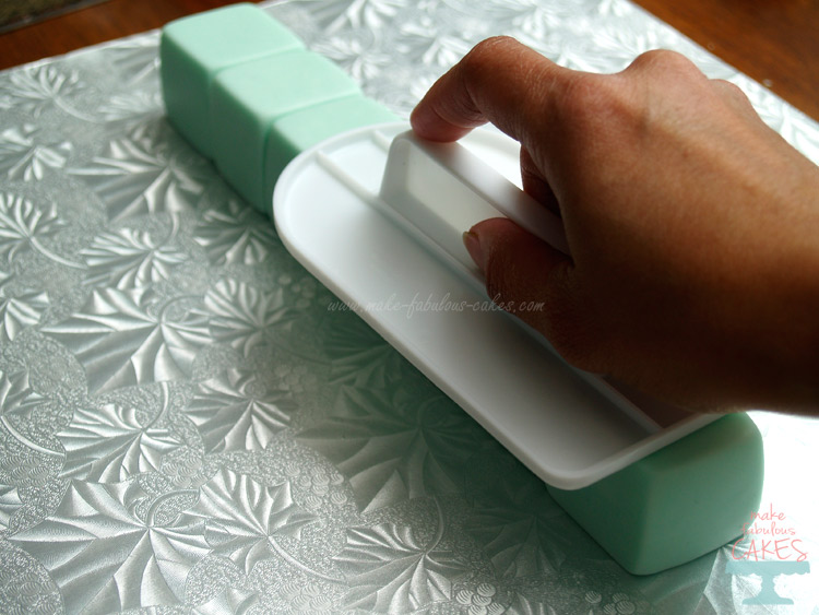 How to Make Fondant Baby Blocks