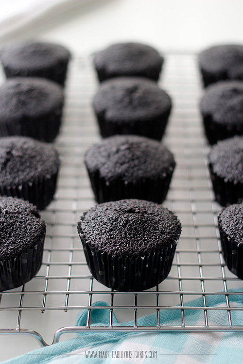 black cocoa cupcakes recipe