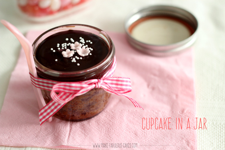 cupcake in a jar