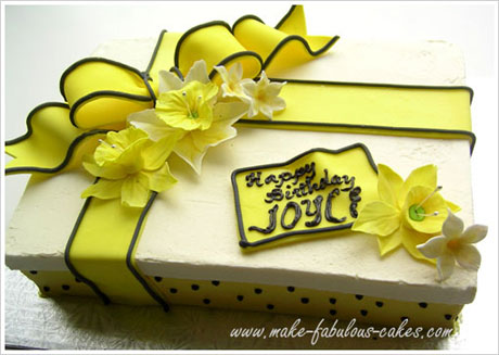 daffodil cake