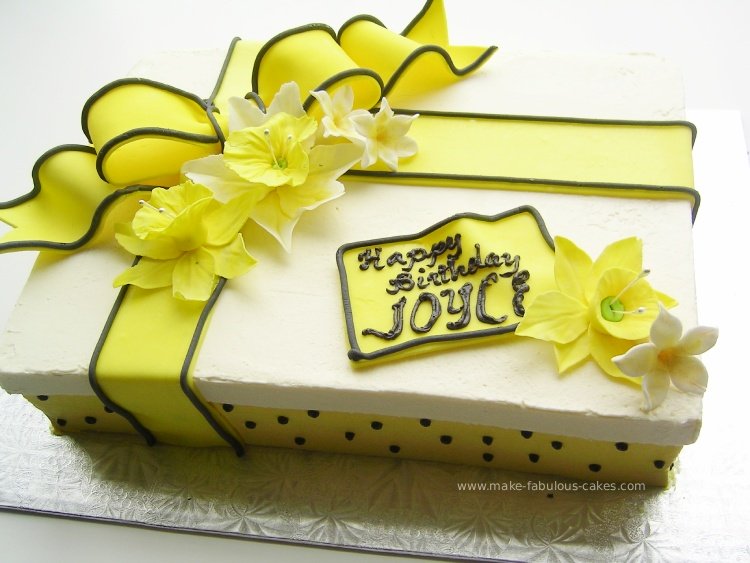 daffodil cake