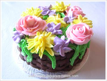 flower cake