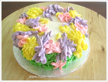 flower cake