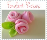 fondant ribbon roses