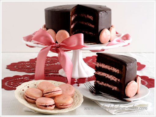 macaron cake