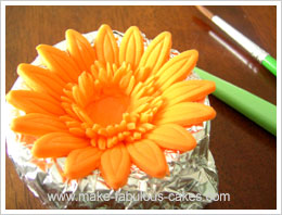 gum paste gerberas