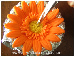 gum paste gerberas