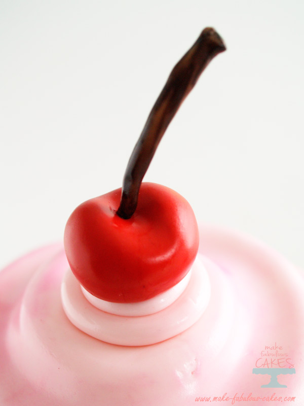 fondant cherry