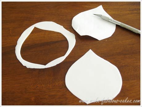 Gum paste calla lily tutorial