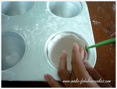 how to make gum paste teacup