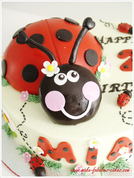 ladybug cake