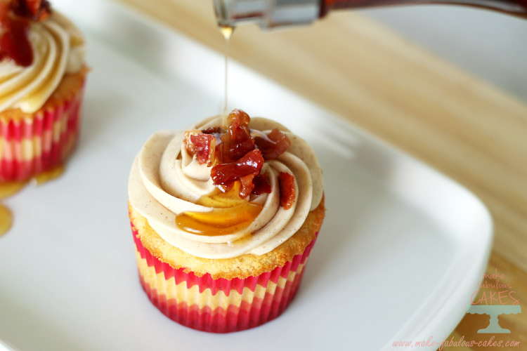 Maple Bacon Cupcakes