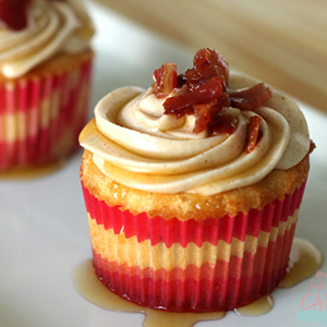 Maple Bacon Cupcakes Recipe