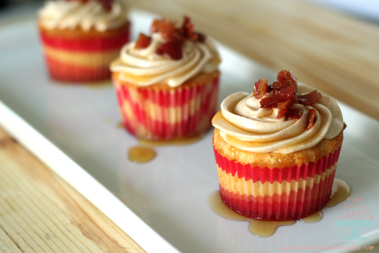 Maple Bacon Cupcakes