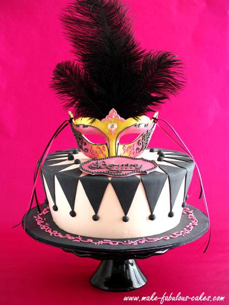 Masquerade cake