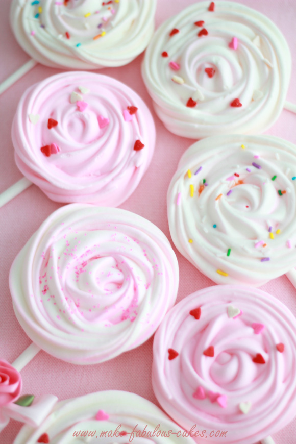 Meringue Pops