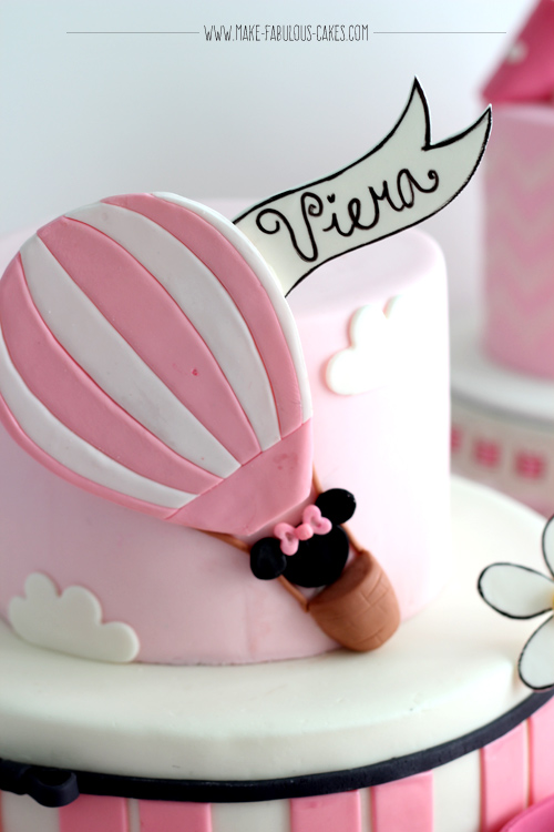 gum paste hot air balloon