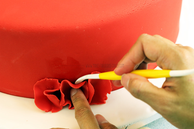 Rose Petal Ruffle Cake