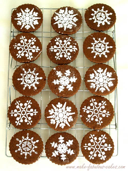 snowflake cookies