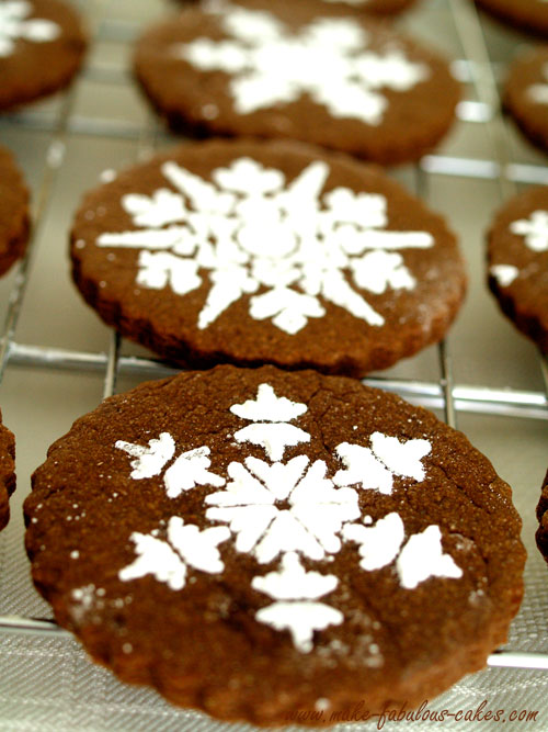 snowflake cookies